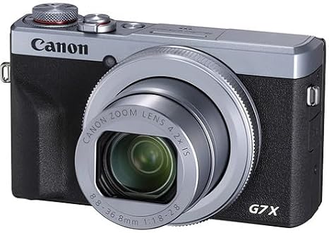 Canon PowerShot G7X Mark III Digital Camera Lens Kit (Silver)