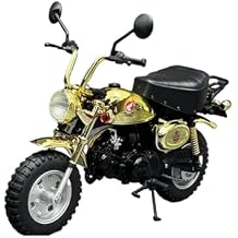 Scale Model 1:12 Scale for Monkey 125 Motorcycle Model Kit Golden Static Die Casting Collection Ornaments Collectible Ornaments