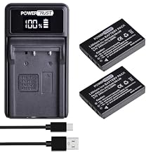 2X KLIC-5001 DB-L50 Battery + LED USB Charger for Sanyo DB-L50 Kodak P850 Z760 DX7590 DX7630 Zoom Sanyo DMX-FH1 FH11 HD1000 HD2000 VPC-WH1 VPC-HD1010 HD2000 Camera