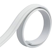Peel & Stick Chair Rail Panel Moulding Finish Trim for Home Decoration & Wall Protection 1M Length 23mm Width