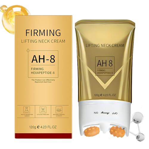 Firming Lifting Neck Cream, Neck Firmings Roller Cream, for Tightening & Moisturizing, Suitable for All Skin Types