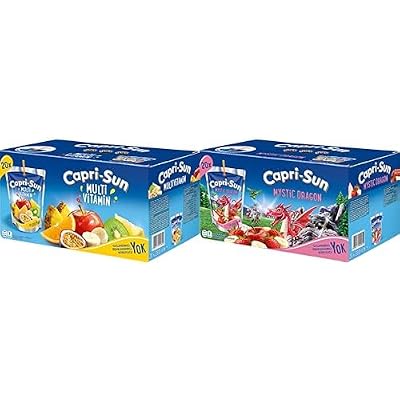 Caprisun Multi Vitamin ve Mysticdragon Meyve Suyu Paketi 2x20x200ml