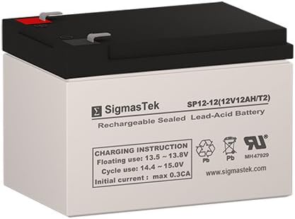 NP12-12 12 Volt 12 AmpH SLA Replacement Battery with F2 Terminal