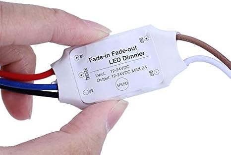Oznium Fade-in Fade-Out LED Dimmer, 2 Amp Current Rating