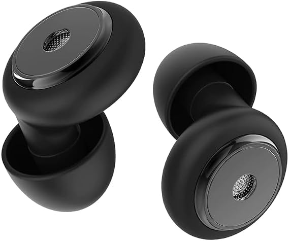 Ear Plugs for Sleeping 32dB Noise Reduction EarPlugs for Noise Cancelling & Sleep, Reusable Travel, Work, Focus & Concert, Ultra Soft with 4 Pairs of Ear Tips & a Portable Case