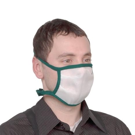 Medium Mask - Blue Edging
