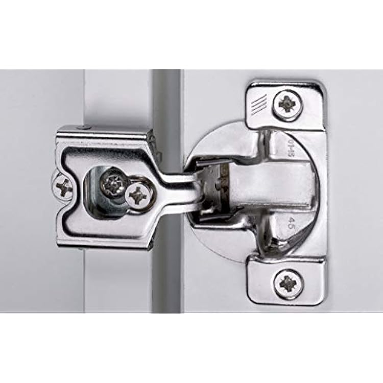 Hettich Optimat 3E 12 inch Overlay Face Frame Press-in Hinge 9195535 - Pair