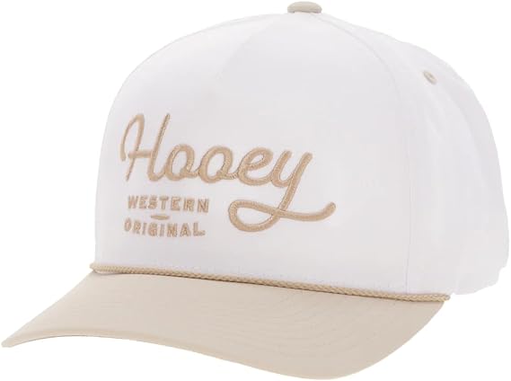 Hooey White and Tan OG Ball Cap