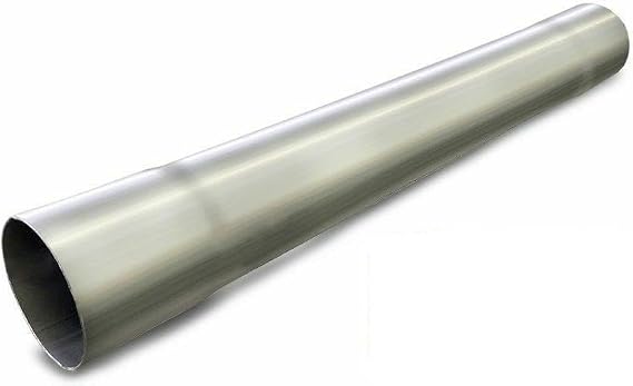 Exhaust Straight Pipe (5" ID/OD x 30" Long) | Stainless Steel | Northeastern Exhaust | Direct-Fit Replacement Part