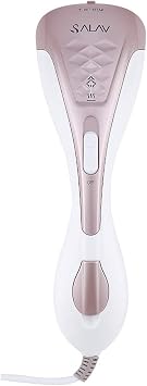 SALAV Steamer for clothes Handheld Iron 2 in 1, 2 Steam Settings, for Both Vertical and Horizontal Garment Handling, Ceramic Coated Metal Steam Panel, 150 ml Big Water Tank, 1150 Watt Rose Gold