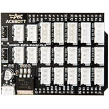 Easy-Plug ESP32 Expansion Board, ESP32-IO Sensor Expansion Board, for ESP32 Development Board (QA017)