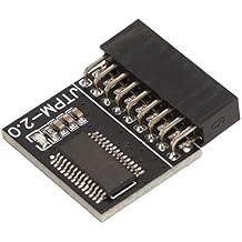 TPM2.0 Module, 18 Pin PCB TPM 2.0 Encryption Security Module Easy Efficient Portable Black for Electronic Motherboard