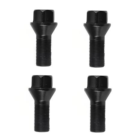 4pcs 36136781151 36136890324 M14 x 1.25 Lug Nut Fit for BMW F30 F35 F10 F25 X3 E70 X5, Compact Wheel Lug Nuts Bolt