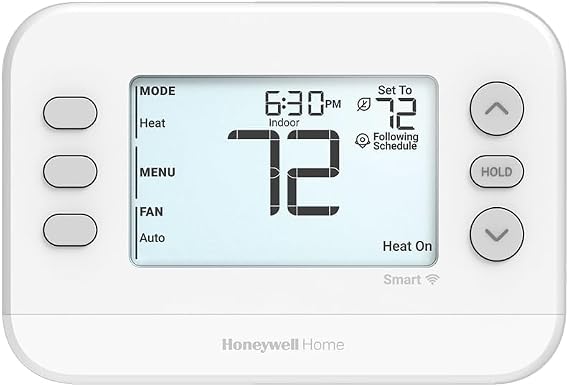 Honeywell Home TH2320WF4010/U S200 FocusPRO Smart Thermostat, 3Heat/2Cool
