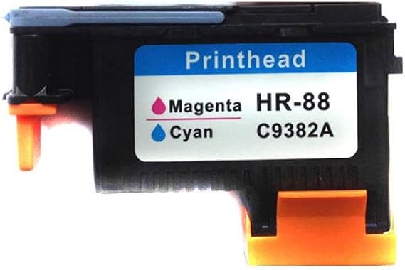 C938 Print Head Compatible with 88 K550 K5400 K8 Female L7000 L7480 L7550 L7580 L7590 L7650 L7680 L7710 L7750(Magenta and Cyan)
