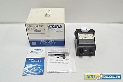 New Myron 532m1 0-5000us 3 Range Conductivity Meter 9v-dc B254399