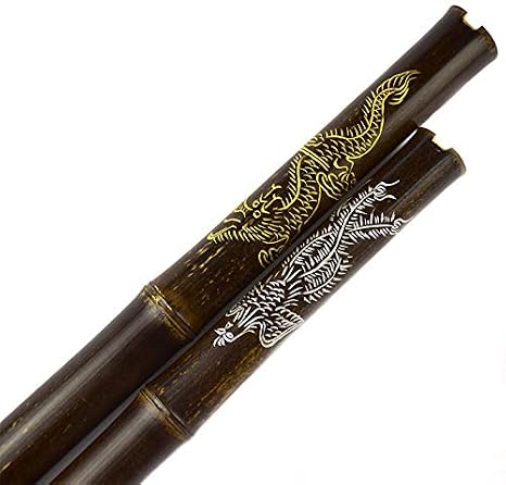 Xiao, Chinese Bamboo Flute Xiao, 1 Section, for Beginner (8 Holes G Key)
