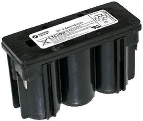 Life Fitness H.F Exchange Rechargeable Battery Pack, 6 Volt Battery - Sealed Lead Acid Long-Lasting Power - Deep Cycle Battery for Stepper Elliptical Recumbent and Upright Bike - Works