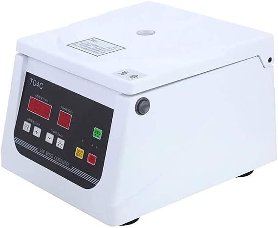 Lab Electric Centrifuge Machine,Digital Desktop Centrifuge, Pcr High-Speed Centrifuge,Timing +4000Rpm Speed Adjustment,12 * 10ml (12 * 10ml)