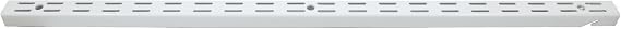 Standard-Duty Double Track Wall Standard, 25 Inches, White
