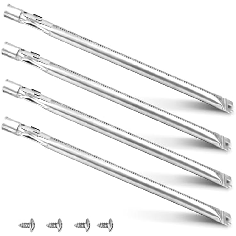 19.5 Grill Burner for Weber Genesis 300 Series E310 E320 E330 S310 S320 S330 EP310 EP320 EP330 Gas Grills with Front Control Panel Grill Pipe Tubes Burner Grill Burner