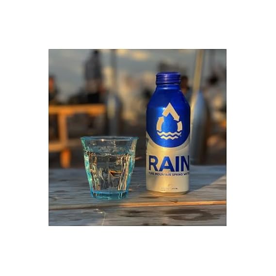 2-Pack Pure Mountain Spring Water, 16 oz Aluminum Bottle