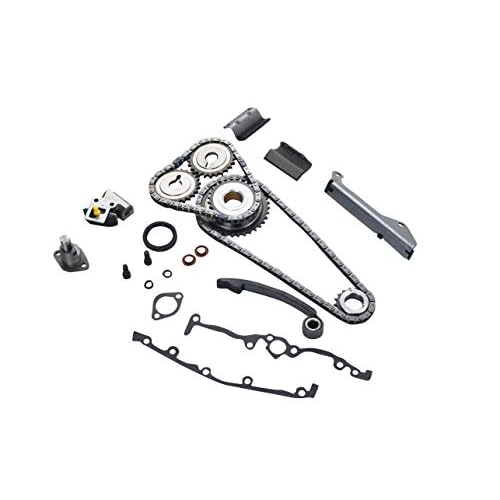 ENA Timing Chain Kit Compatible with Nissan 200SX NX Sentra 1.6L L4 1991 1992 1993 1994 1995 1996 1997 1998 1999 Replacement for GA16DE TK640A 9-4174S TK3024