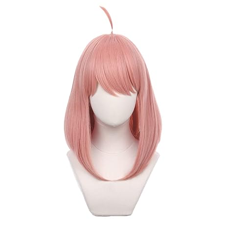 OSIAS Spy Family Anya Forger Cosplay Wig for Women and Girls