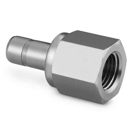 SWAGELOK SS-8-TA-7-8 1/2" Tube OD X 1/2" Female NPT, Female Tube Adapter, Stainless Steel, Fitting