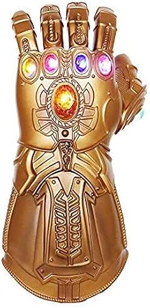 Iron Man Infinity Gauntlet for Kids, Iron Man Glove LED with Stones for Kids