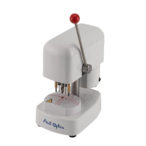 Eyeglass Drilling Machine Pattern Drilling Machine, Driller with Plastic Body Optician Instrument