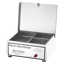 Ray Foster Standard Wax Heater, Dental Lab Equipment Analog Wax Pot, Single Preset Temperature, 3 Compartments, 110V