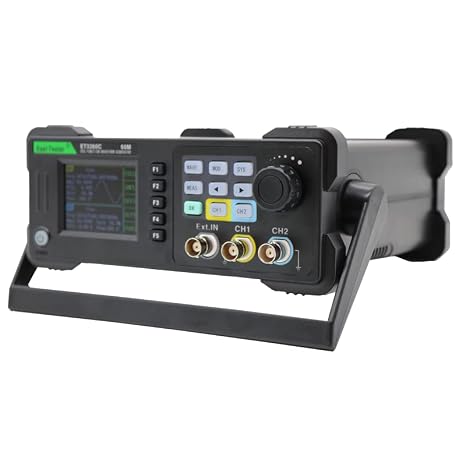 ET3320C 20MHz Dual-Channel Function/Arbitrary Waveform Generator, DDS Signal Generator with 2.4" TFT LCD, 200MSa/s, AM/FM/PM/Ask/FSK/PSK Modulation, Sweep/Burst, 8K Memory, USB Interface