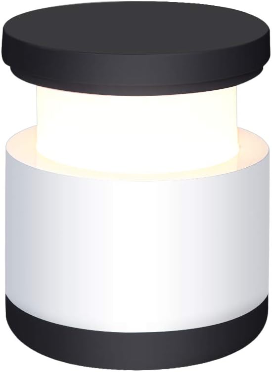 Mini White & Warm Night Light,LED Energy Saving Table Lamp Telescopic,USB Charging Bedside Lamp for Bedroom Children Room Home Decoration or Gift (Black)