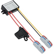 AC/DC Power Converter - 10-26V/10-40V to 5V, 3A, 15W MAX, Waterproof Step Down Transformer