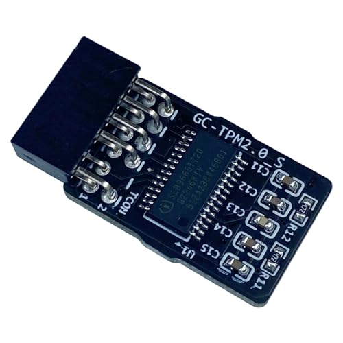 TPM2.0 Module LPC 12Pin Module with Infineon SLB9665 Windows 11 Upgrade for Gigabyte Motherboard Compatible with GC-TPM2.0_S LPC 12Pin Module