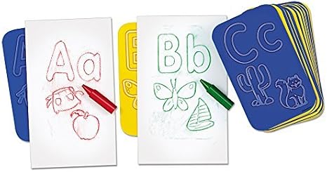 Learning Letters Rubbing Plates