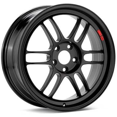Enkei RPF1 17x9 5x114.3 45mm Offset 73mm Bore Matte Black Wheel