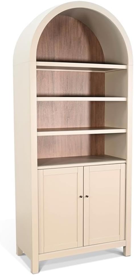 Sunny Designs Arched Display Cabinet with Doors