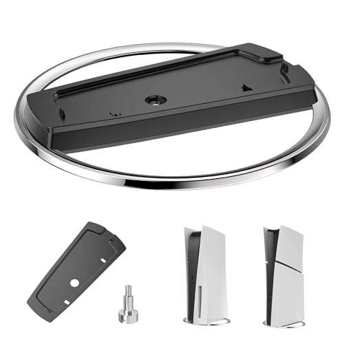 Vertical Stand for P5 Pro, Stable Stand for P5 ProSlim Console Disc and Digital, Easy-to-Install Accessories Compatible with P5, with a Nice Look, a Sturdy Screw