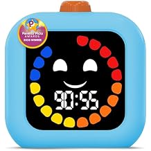 Digital Visual Timer for Kids - Rechargeable, Silent Count Up/Down for Calmer Routines - 99 Min Countdown Kids Timer for Classroom, Home & Therapy - Builds Focus & Independence