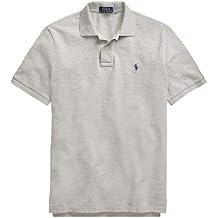POLO RALPH LAUREN Classic Fit Mesh Pony Logo Polo Shirt (XXL, SmokeGreyHtr)