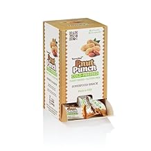 Terranut Pnut Punch Superfood Snack 70 Count Gravity Box - Cold Pressed - Plant Based - Gluten Free Superfood Snack - Peanut