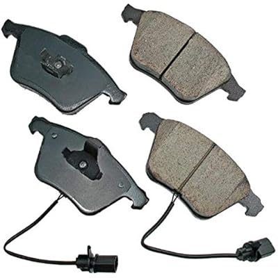 Akebono - EUR1111 Brake Pad Set, GREY