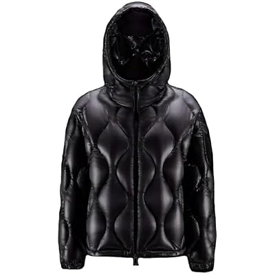 モンクレール アンソン ショートダウンジャケット Anthon Short Downjacket レディース ショート丈 キルティング フード付きダウン H2 093 1 A00019 595b1 999 Black ブラック ハンガー付属 並行輸入品