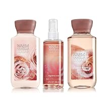 Bath &amp; Body Works Warm Vanilla Sugar Mini Set | Shower Gel, Body Lotion &amp; Fragrance Mist