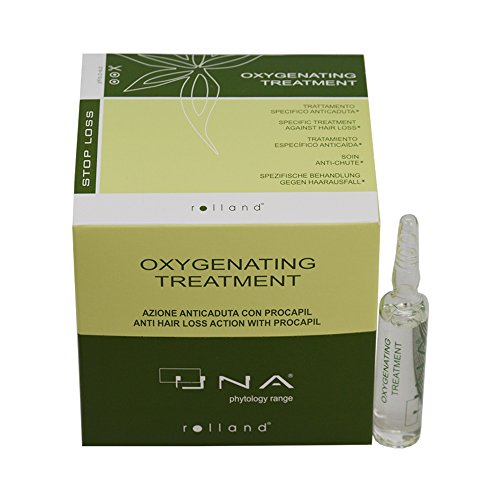 UNA Oxygenating Lotion - Hair Growth & Hair Strengthening Lotion Enriched with Procapil, Oligoelements, Vitamins, and Natural Ingredients - 12 Applications