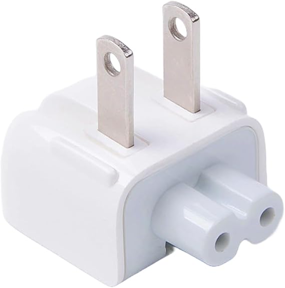 AC Plug Adapter for MacBook Wall Adapter AC Plug Power Adapter Plug for Mac Travel Charger Wall Plug Duckhead US Standard Duckhead for MacBook iBook iPhone iPod Head Power Adapter for MAC
