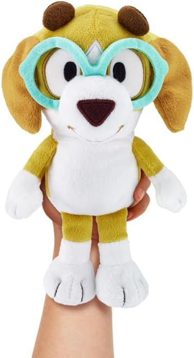 Bluey and Friends Stuffed Plush Toy Choose from Muffin, Princess Muffin, Winton, Honey, Mackenzie, Snickers, or Coco Official Soft Toy Figure for Kids Ages 3+ (Honey)