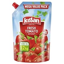 Kissan Fresh Tomato Ketchup Pouch, 1.1 Kg